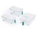 Kühlschrankfächer, Mint, 3-teilig
