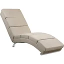 Relaxliege London Sand Webstoff