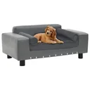 Hundebank 81x43x31 cm Plüsch und k
