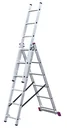Alu Vielzweckleiter/ Treppenleiter 3x6 Sprossen