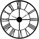 Vintage-Uhr - 70 cm - Schwarz