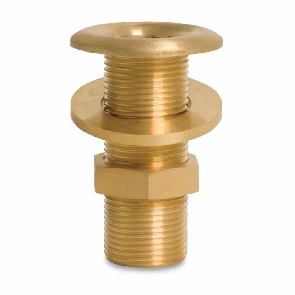 "Messing Fitting, Gewindefitting Messing, 3/4 Zoll AG, Durchgangsverschraubung image"