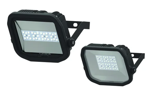 "LED Fassadenstrahler mit 155 Watt, 16.000 Lumen image"