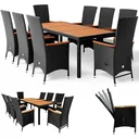 Einrichtungsset Verona Premium - 17-teilig - Schwarz