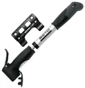 Doppelkopf Mini Pumpe mit Manometer