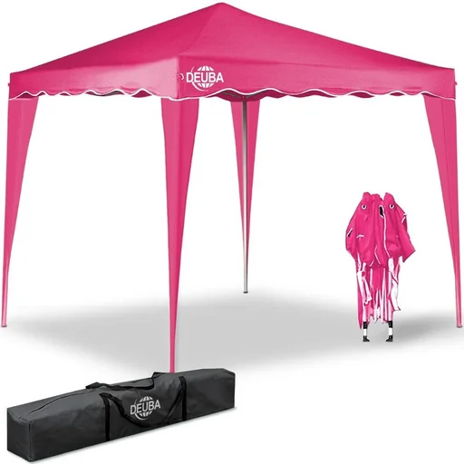 "Faltpavillon. Partyzelt Capri - Popup rosa 3x3m image"