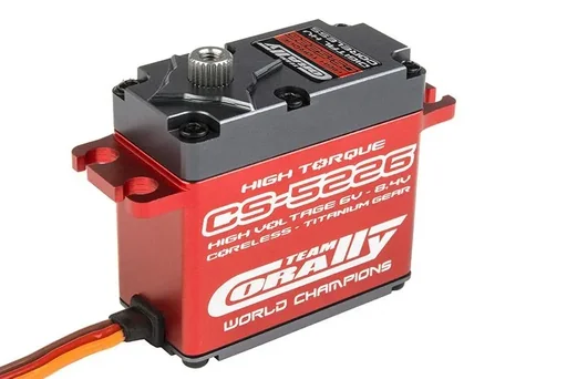 "High Speed Servo CS-5226 - High Voltage - Glockenankermotor - Titan Zahnräder - Kugelgelagert - Aluminium Gehäuse image"
