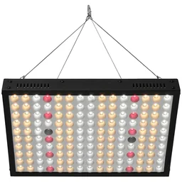 Pflanzenlampe LED dimmbar Grow Lampe Vollspektrum 100W Wachstumslampe mit 150pcs