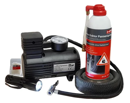 "Reifen-Pannen-Set mit Spray image"