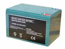 Akku 6-DZM-14, 12 Volt 14 Ah passend für Elektro Fahrzeuge