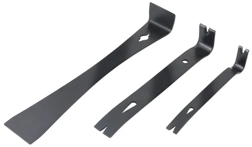 Nageleisen-Set, 3 teilig
