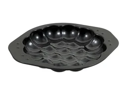 Backform Wolkensonne Emaille, 30 x 35 x 4 cm mit Rezepten