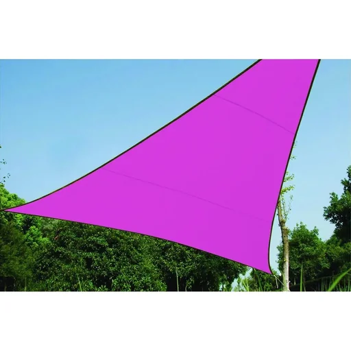 "sonnensegel - dreieckig - 3.6 x 3.6 m x 3.6 m - fuchsia image"