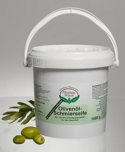 "Olivenöl Schmierseife 1 kg - universell einsetzbar & sehr ergiebig image"