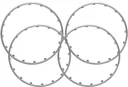 Rim Ringz Felgenring, 18 Zoll, Far silber