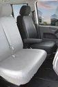 Passform Sitzbezüge für VW T5 Einzelsitz vorne aus Kunstleder ab BJ 04/2003 bis 08/2009