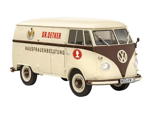 "Modellbausatz VW T1 "Dr. Oetker" im Maßstab 1:24 incl. Kleber, Pinsel und Hauptfarben - 124 Teile image"