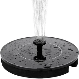Solarbrunnen auf Solarpanel 150 l/h Teichbrunnen - Solarstrom