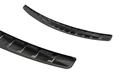 Edelstahl Ladekantenschutz, Mercedes C Klasse W205 Limousine, 2014-2018, FL 2018> - graphite/black Line.