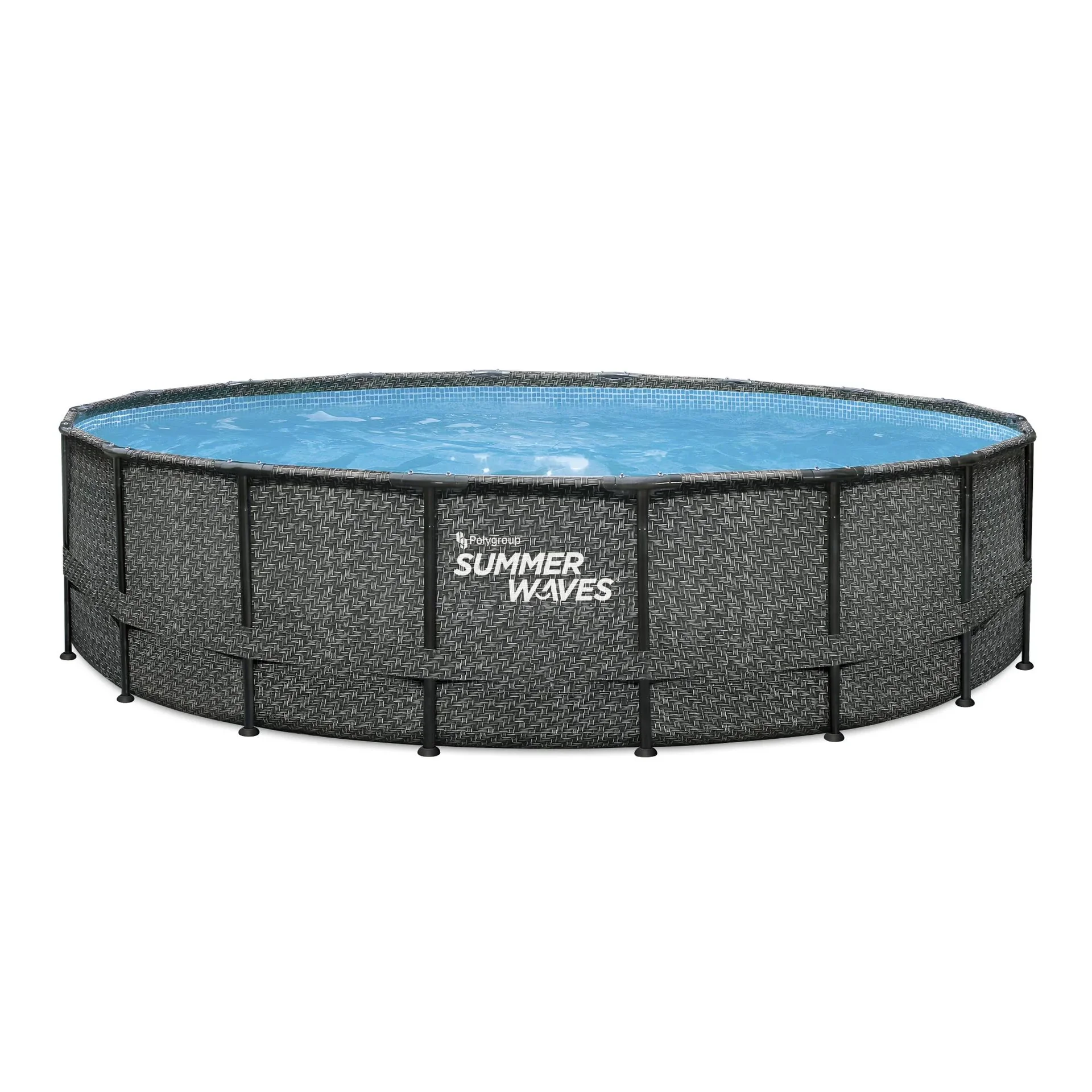 Summer Waves Pool 549x132 cm, rattan