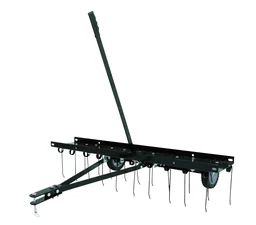 Anbaugerät für Rasentraktoren Vertikutierer 120 cm Arbeitsbreite - Extra stabile