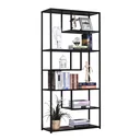 Bücherregal braun/schwarz
