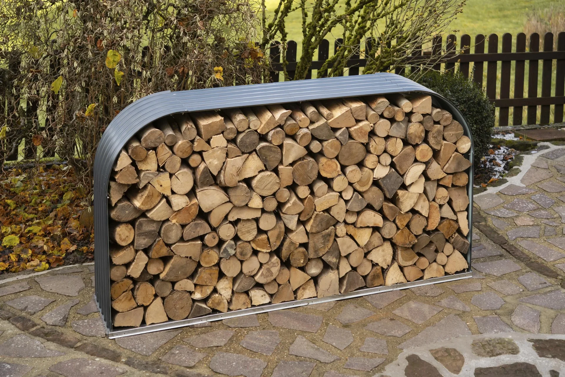 Westmann Kaminholzregal 46 x 212 x 111 cm
