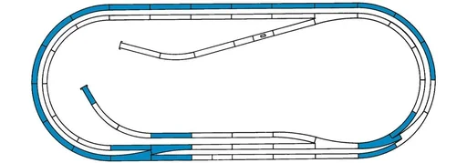 "ROCO LINE Gleisset D (Gleise mit Bettung) image"