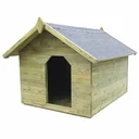 Hundehütte mit Faltdach imp