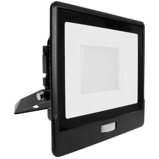 "VT-158S LED-Flutlicht mit Sensor - 50 W - 4000 Lm - 4000K - Schwarz image"