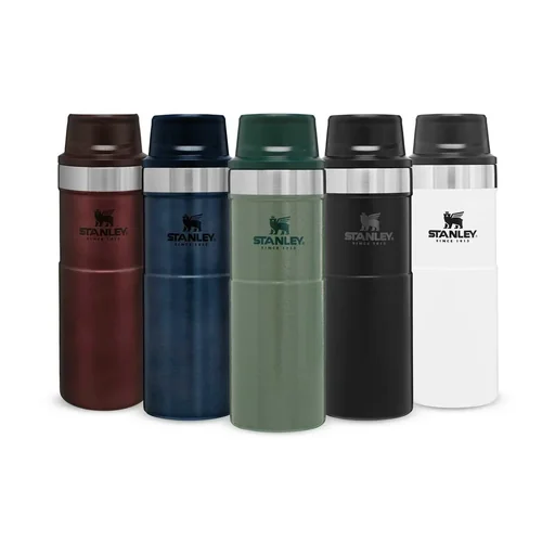 "Classic Trigger-Action Travel Mug 0,473 l, Stahl 18/8, Vakuumisolierung, Hammertone Green image"