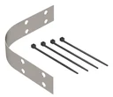 Knickschutz für Dachrinnen-Heizkabel