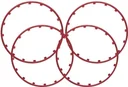 Rim Ringz Felgenring, 19 Zoll, Farbe rot