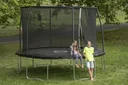 Trampolin Ø366 cm schwarz