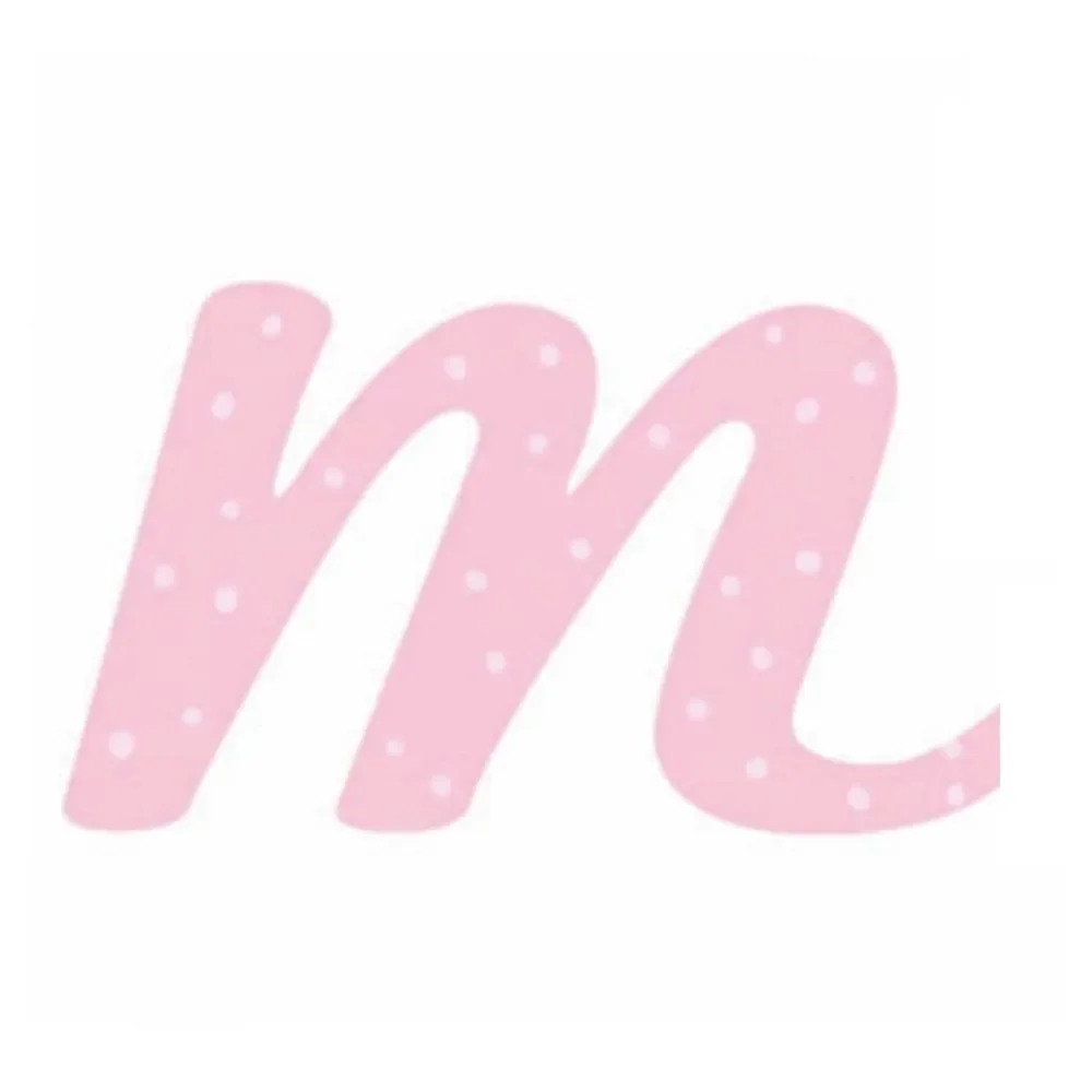 Lilipinso Sticker rosa Buchstabe m