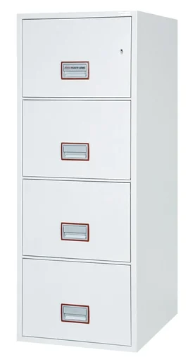 "Aktenschrank World Class Vertical Fire File mit 4 Schubladen und Schlüsselschloss image"