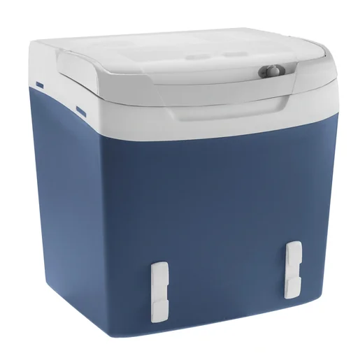"Thermoelektrische Kühlbox mit 25 Liter Fassungsvermögen und Sicherheitsgurtfixierung, blau 12/230 V image"