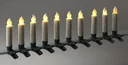 Kabellose Christbaumkerzen mit Fernbedienung – 10 Stück