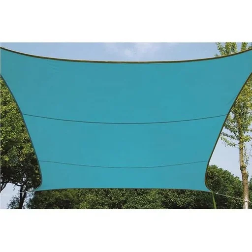 "SONNENSEGEL - VIERECK - 5 x 5 m - HIMMELBLAU image"