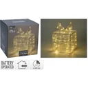 Weihnachtsbeleuchtung Geschenkbox 40 LED 20cm hoch