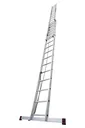 Alu Seilzugleiter 2-teilig - 2 x 16 Sprossen