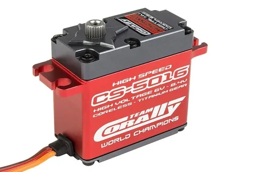 "High Speed Servo CS-5016 - High Voltage - Glockenankermotor - Titan Zahnräder - Kugelgelagert - Aluminium Gehäuse image"