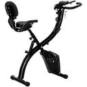 Fahrradtrainer mit LCD Display schwarz