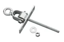 Schaukelhaken Safety Type mit Ringschraube M10, verzinkt M12x160 für Schaukeln und Rutschen