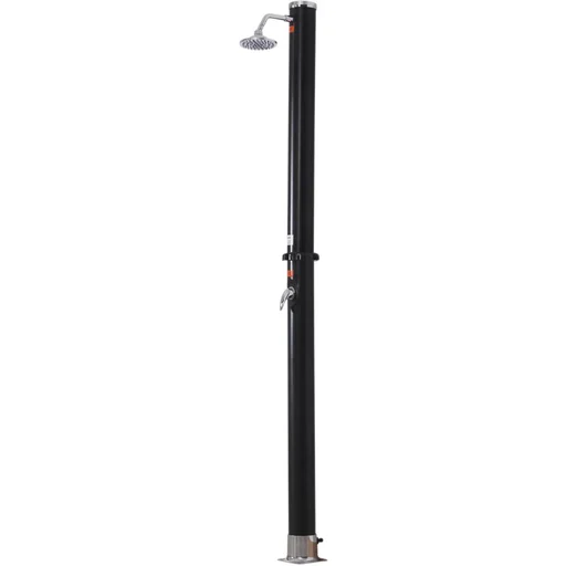 "Solar Gartendusche Campingdusche Pooldusche Schwimmenbaddusche 20 L bis 60 ? PVC Ø11 x 218 cm image"