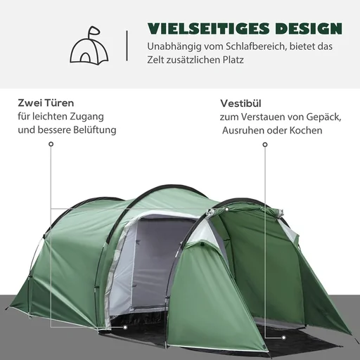 "Campingzelt für 3-4 Personen image"