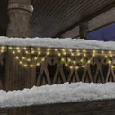 LED Lichterkette mit dreifach Drapierbogen