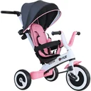 4 in 1 Kinderdreirad mit Sonnendach