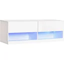 TV Board mit LED Beleuchtung weiß