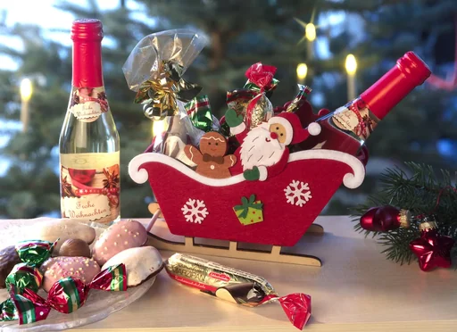 "Weihnachtsschlitten image"